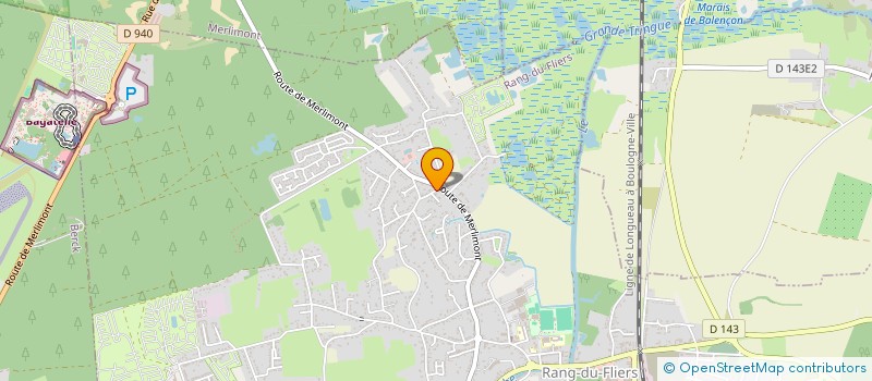 localisation de l'entreprise MONSIEUR CHRISTOPHE HECQUET  RANG-DU-FLIERS