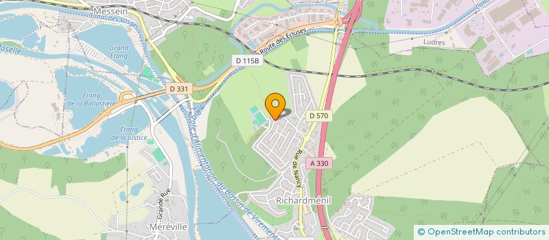 localisation de l'entreprise MONSIEUR CHRISTOPHE HELAS  RICHARDMENIL