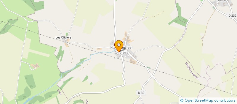 localisation de l'entreprise MONSIEUR CHRISTOPHE HEMERY  FLAIGNES-HAVYS