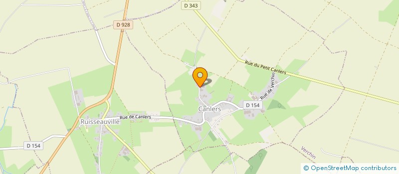 localisation de l'entreprise MONSIEUR CHRISTOPHE HENGUELLE  CREQUY