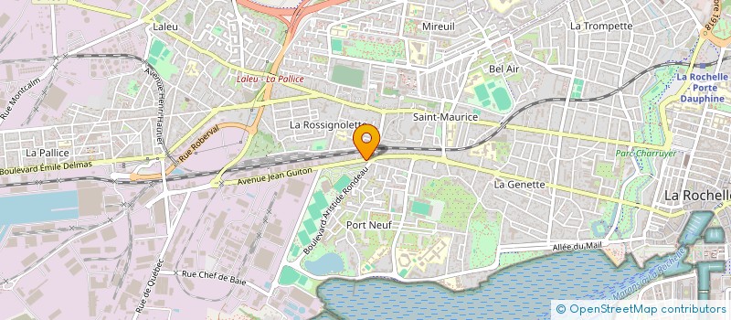 localisation de l'entreprise MONSIEUR CHRISTOPHE HENON à LA ROCHELLE