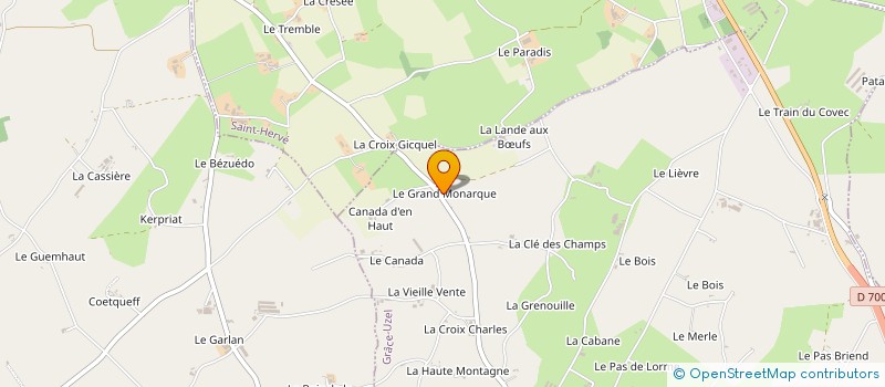 localisation de l'entreprise MONSIEUR CHRISTOPHE HENRY  GRACE-UZEL