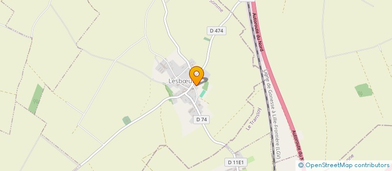 localisation de l'entreprise MONSIEUR CHRISTOPHE HERBAUT  LESBUFS