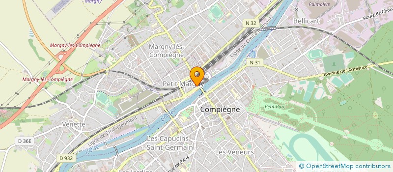 localisation de l'entreprise MONSIEUR CHRISTOPHE HERBET à COMPIEGNE