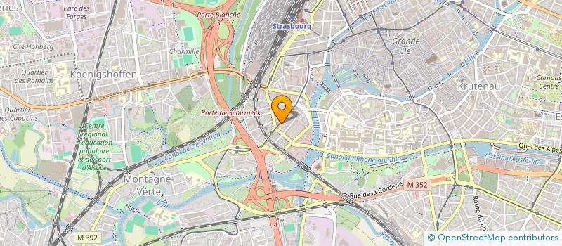 localisation de l'entreprise MONSIEUR CHRISTOPHE HERBETH à STRASBOURG