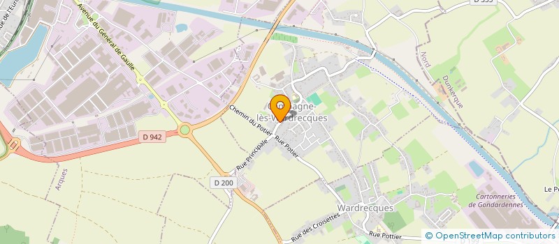 localisation de l'entreprise MONSIEUR CHRISTOPHE HERLEN  ROQUETOIRE