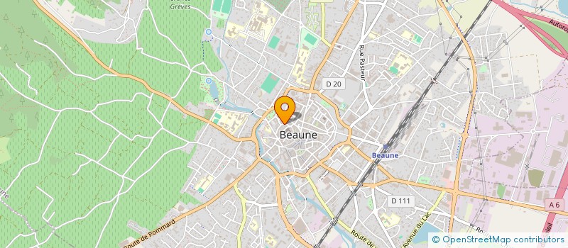 localisation de l'entreprise MONSIEUR CHRISTOPHE HERMITE à BEAUNE