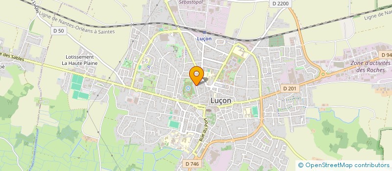 localisation de l'entreprise MONSIEUR CHRISTOPHE HERMOUET à LUCON