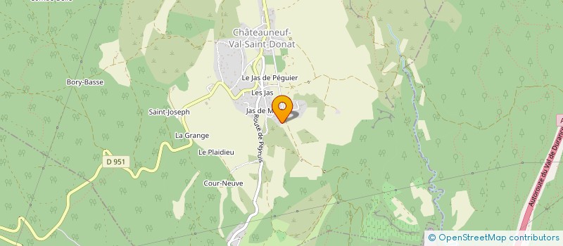 localisation de l'entreprise MONSIEUR CHRISTOPHE HERNANDEZ  SISTERON