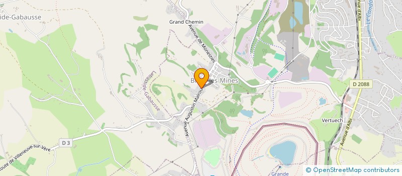 localisation de l'entreprise MONSIEUR CHRISTOPHE HERNANDO  CARMAUX