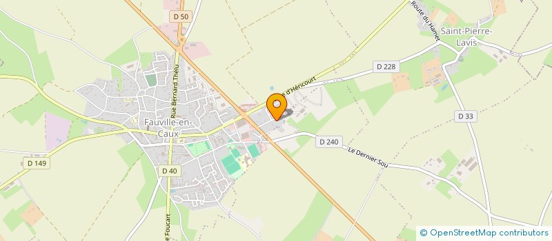 localisation de l'entreprise MONSIEUR CHRISTOPHE HERON  CLEVILLE