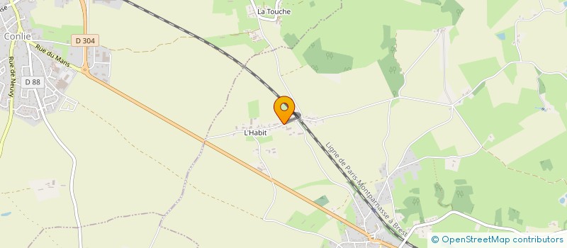 localisation de l'entreprise MONSIEUR CHRISTOPHE HERRAULT  DOMFRONT-EN-CHAMPAGNE