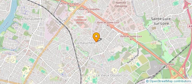 localisation de l'entreprise MONSIEUR CHRISTOPHE HERROU à NANTES