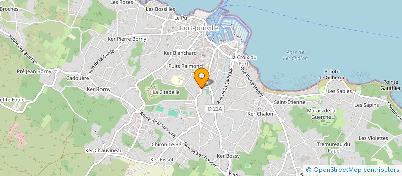 localisation de l'entreprise MONSIEUR CHRISTOPHE HERVY  L'ILE-D'YEU