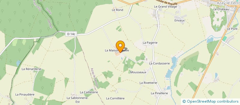 localisation de l'entreprise MONSIEUR CHRISTOPHE HESLOUIS à MEZIERES-EN-BRENNE