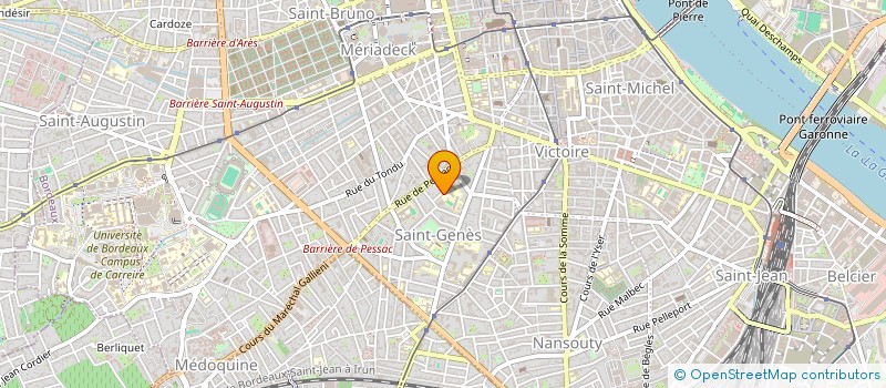 localisation de l'entreprise MONSIEUR CHRISTOPHE HESPEL  BORDEAUX