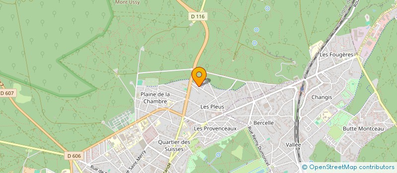 localisation de l'entreprise MONSIEUR CHRISTOPHE HEUILLON  FONTAINEBLEAU