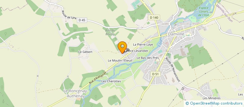 localisation de l'entreprise MONSIEUR CHRISTOPHE HEURTEBISE à MESNILS-SUR-ITON