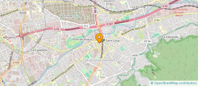localisation de l'entreprise MONSIEUR CHRISTOPHE HIDALGO à MARSEILLE