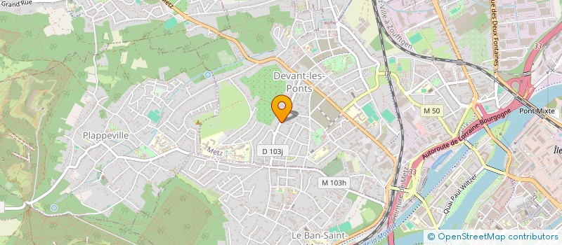 localisation de l'entreprise MONSIEUR CHRISTOPHE HILPERT  METZ