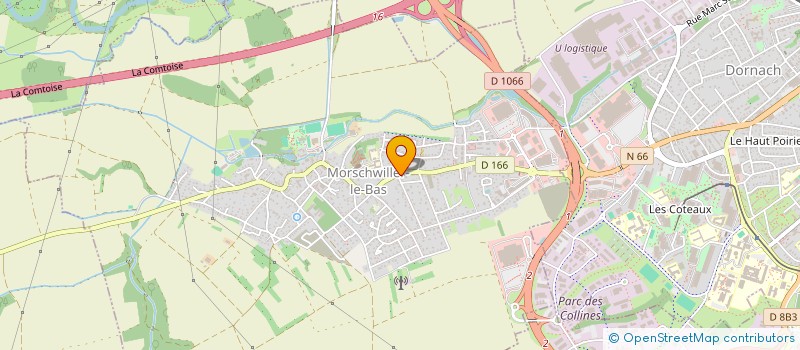 localisation de l'entreprise MONSIEUR CHRISTOPHE HIMBURG  MORSCHWILLER-LE-BAS