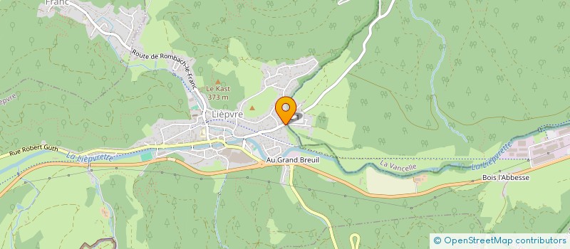 localisation de l'entreprise MONSIEUR CHRISTOPHE HINDEN  LIEPVRE