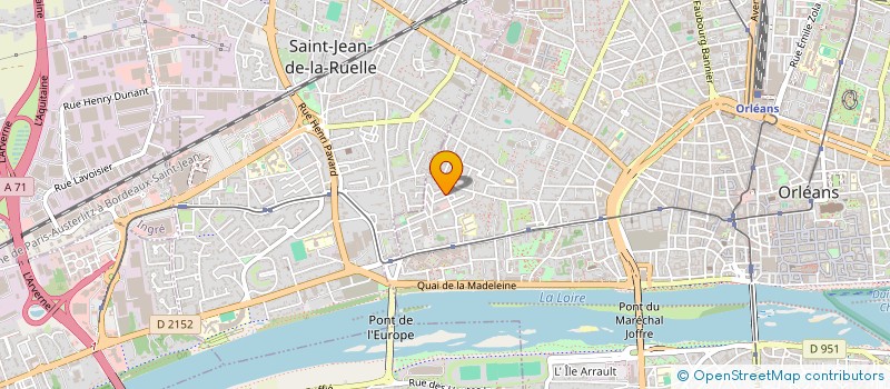localisation de l'entreprise MONSIEUR CHRISTOPHE HOCHEUX à ORLEANS