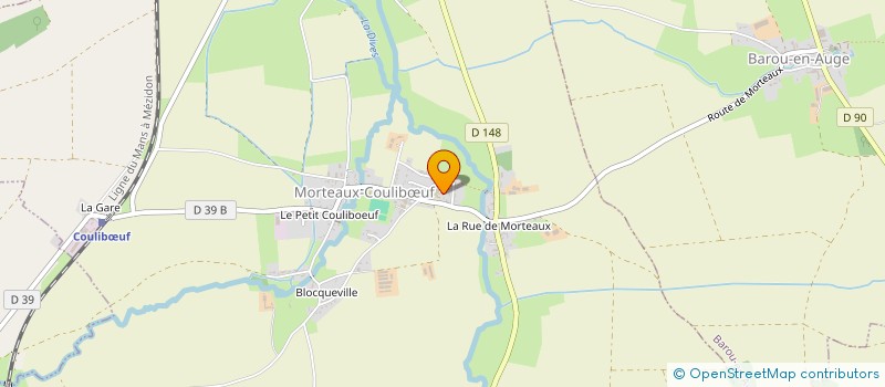 localisation de l'entreprise MONSIEUR CHRISTOPHE HODIN à MORTEAUX-COULIBOEUF