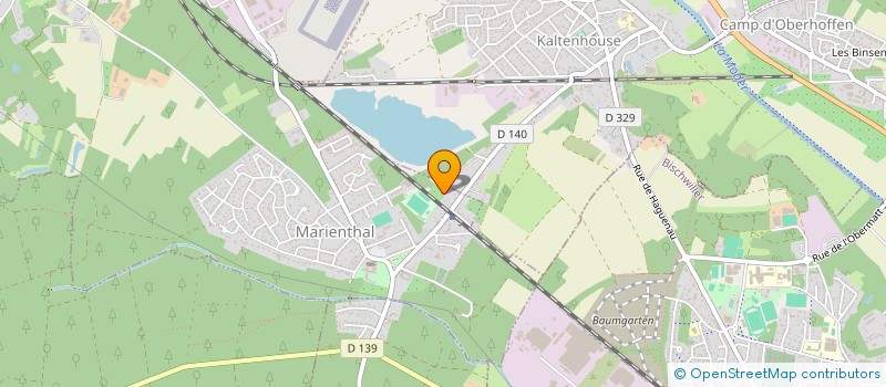 localisation de l'entreprise MONSIEUR CHRISTOPHE HOERNEL  HAGUENAU