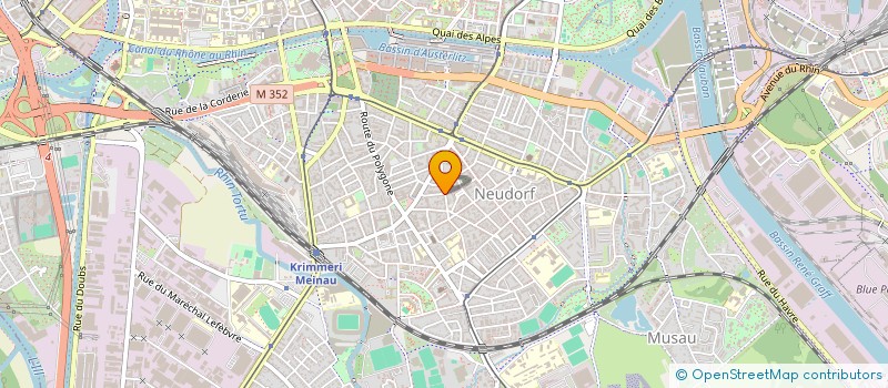localisation de l'entreprise MONSIEUR CHRISTOPHE HORN  STRASBOURG