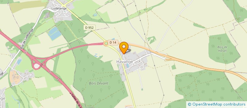 localisation de l'entreprise MONSIEUR CHRISTOPHE HOSCHECK  HAVANGE