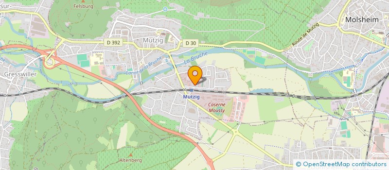 localisation de l'entreprise MONSIEUR CHRISTOPHE HOUTH  URMATT