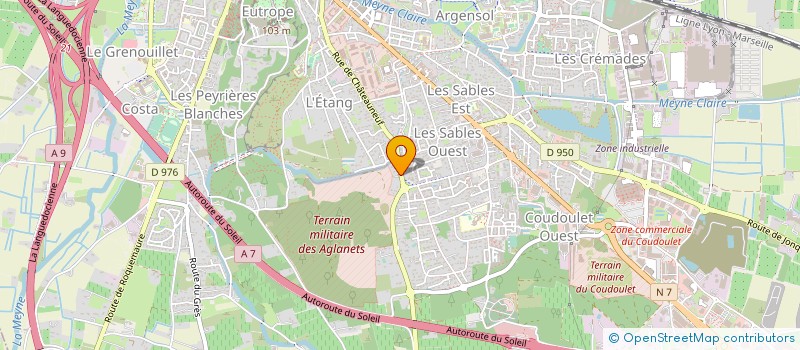 localisation de l'entreprise MONSIEUR CHRISTOPHE HUCHET à ORANGE