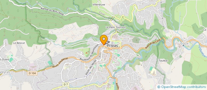 localisation de l'entreprise MONSIEUR CHRISTOPHE HUET  SAINT-JULIEN-EN-SAINT-ALBAN