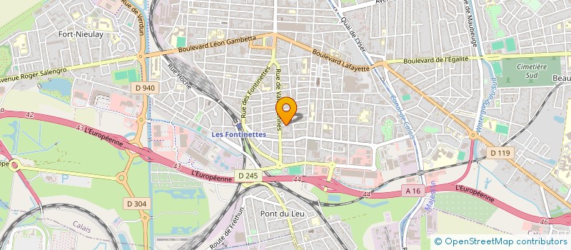 localisation de l'entreprise MONSIEUR CHRISTOPHE HULEUX  BEAUTOR