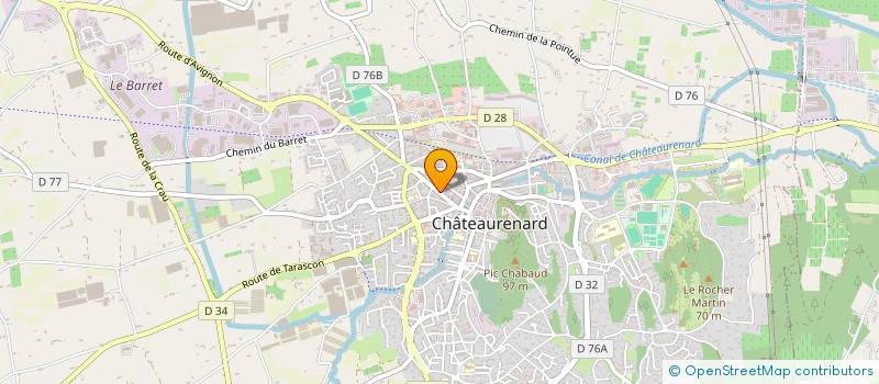 localisation de l'entreprise MONSIEUR CHRISTOPHE HULEUX à CHATEAURENARD