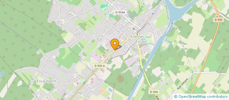 localisation de l'entreprise MONSIEUR CHRISTOPHE HURIER  FRESNES-SUR-ESCAUT