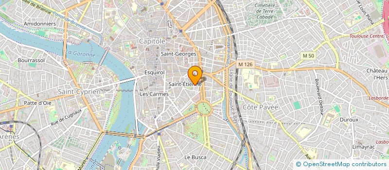 localisation de l'entreprise MONSIEUR CHRISTOPHE HUTIN à TOULOUSE