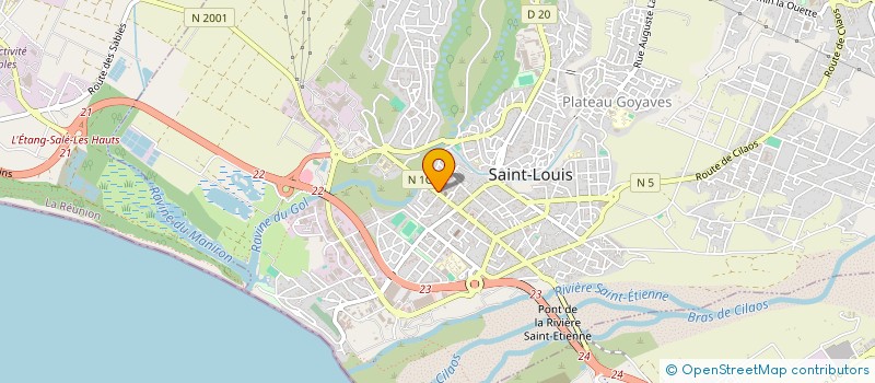 localisation de l'entreprise MONSIEUR CHRISTOPHE IBORRA à SAINT-LOUIS