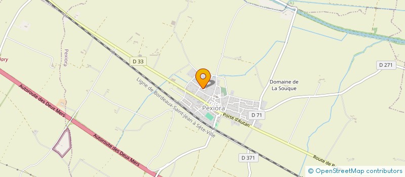 localisation de l'entreprise MONSIEUR CHRISTOPHE ILLIONE  PEXIORA