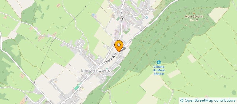 localisation de l'entreprise MONSIEUR CHRISTOPHE INVERNICI  VAL D'USIERS