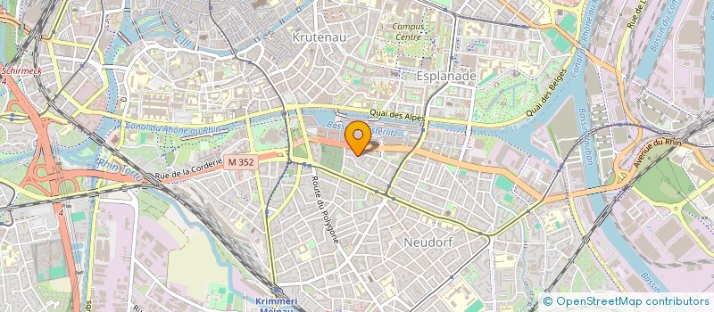 localisation de l'entreprise MONSIEUR CHRISTOPHE ISELI  STRASBOURG