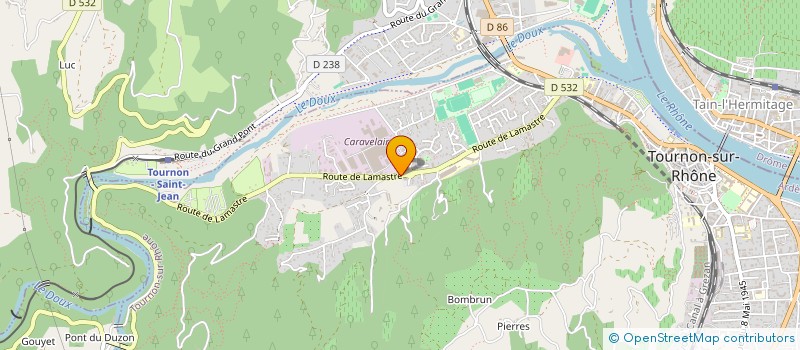 localisation de l'entreprise MONSIEUR CHRISTOPHE ISSARTIAL à TOURNON-SUR-RHONE