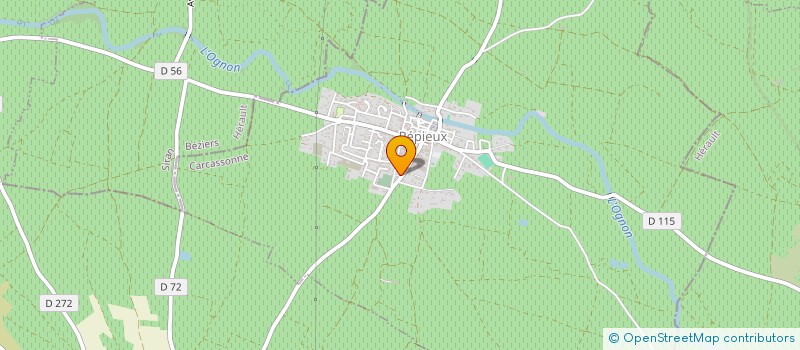 localisation de l'entreprise MONSIEUR CHRISTOPHE IVANES  PEPIEUX