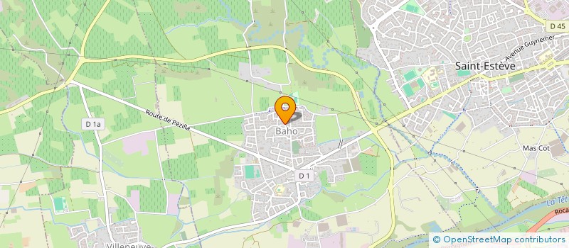 localisation de l'entreprise MONSIEUR CHRISTOPHE IZERN  BAHO