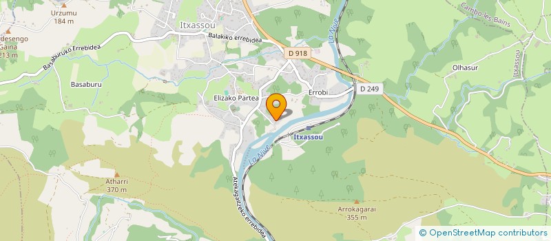 localisation de l'entreprise MONSIEUR CHRISTOPHE IZQUIERDO  CAMBO-LES-BAINS