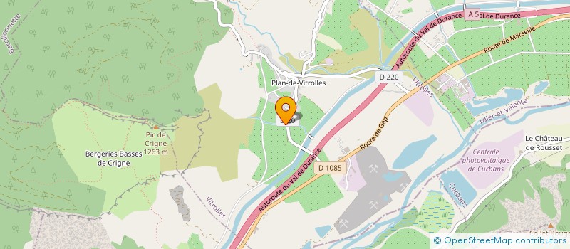 localisation de l'entreprise MONSIEUR CHRISTOPHE JACOB  VITROLLES