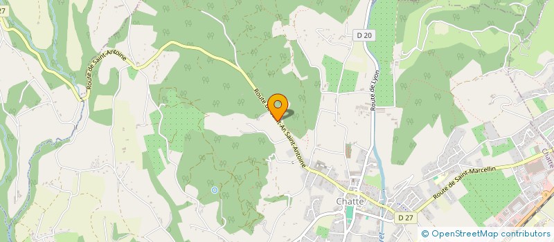 localisation de l'entreprise MONSIEUR CHRISTOPHE JACON  CHATTE