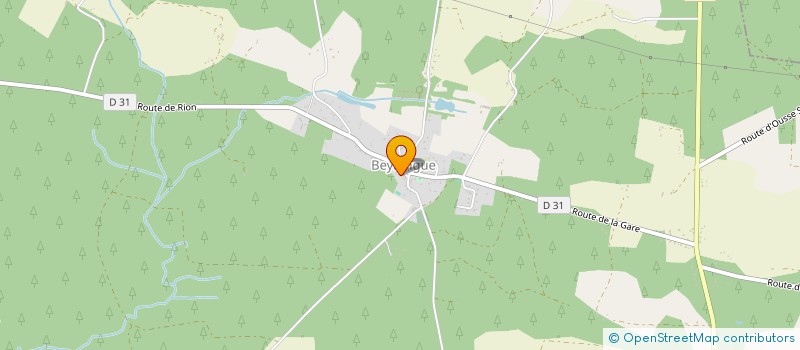 localisation de l'entreprise MONSIEUR CHRISTOPHE JACQUELIN  BEYLONGUE