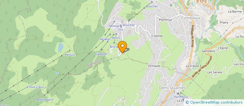 localisation de l'entreprise MONSIEUR CHRISTOPHE JACQUET  COMBLOUX